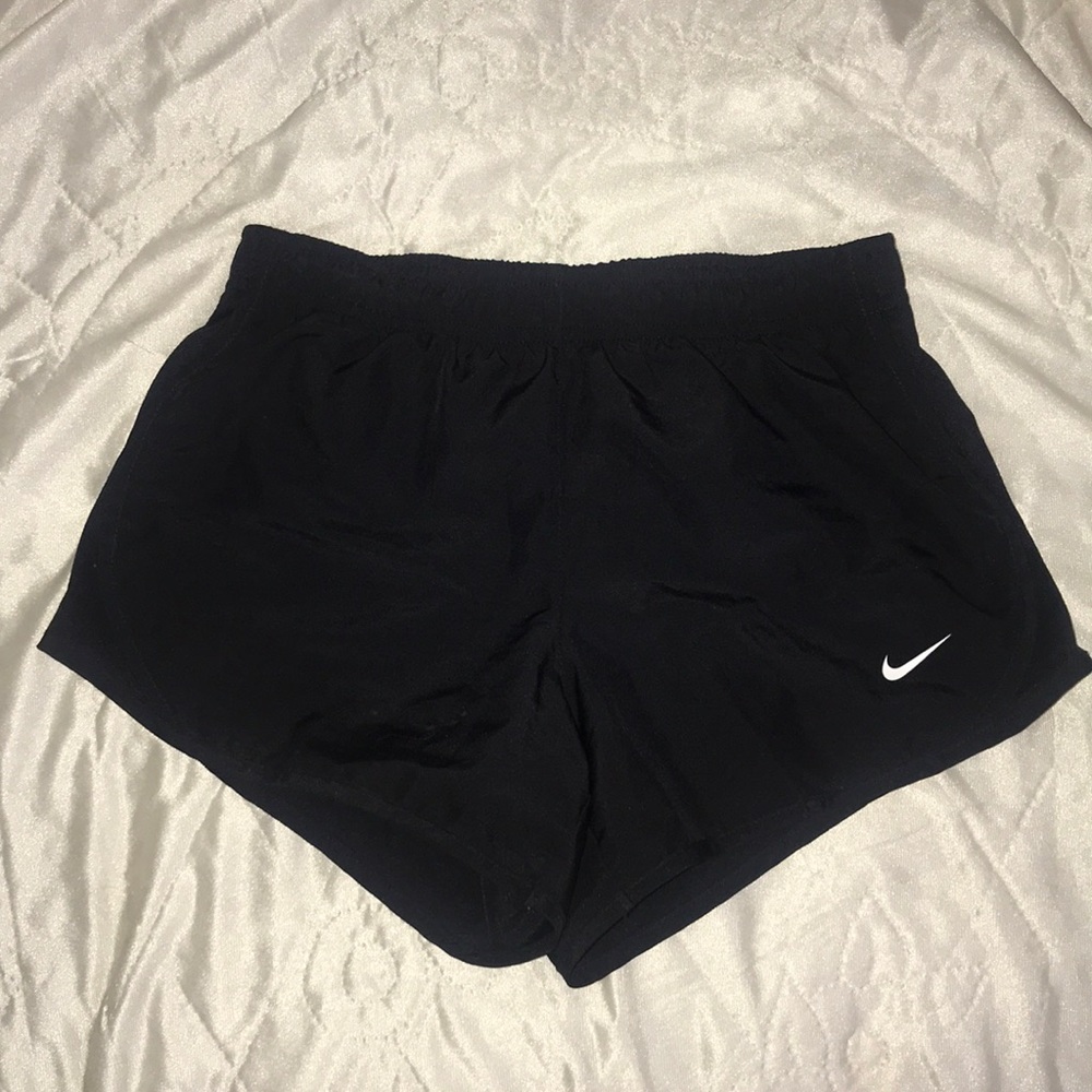 nike running/ track shorts